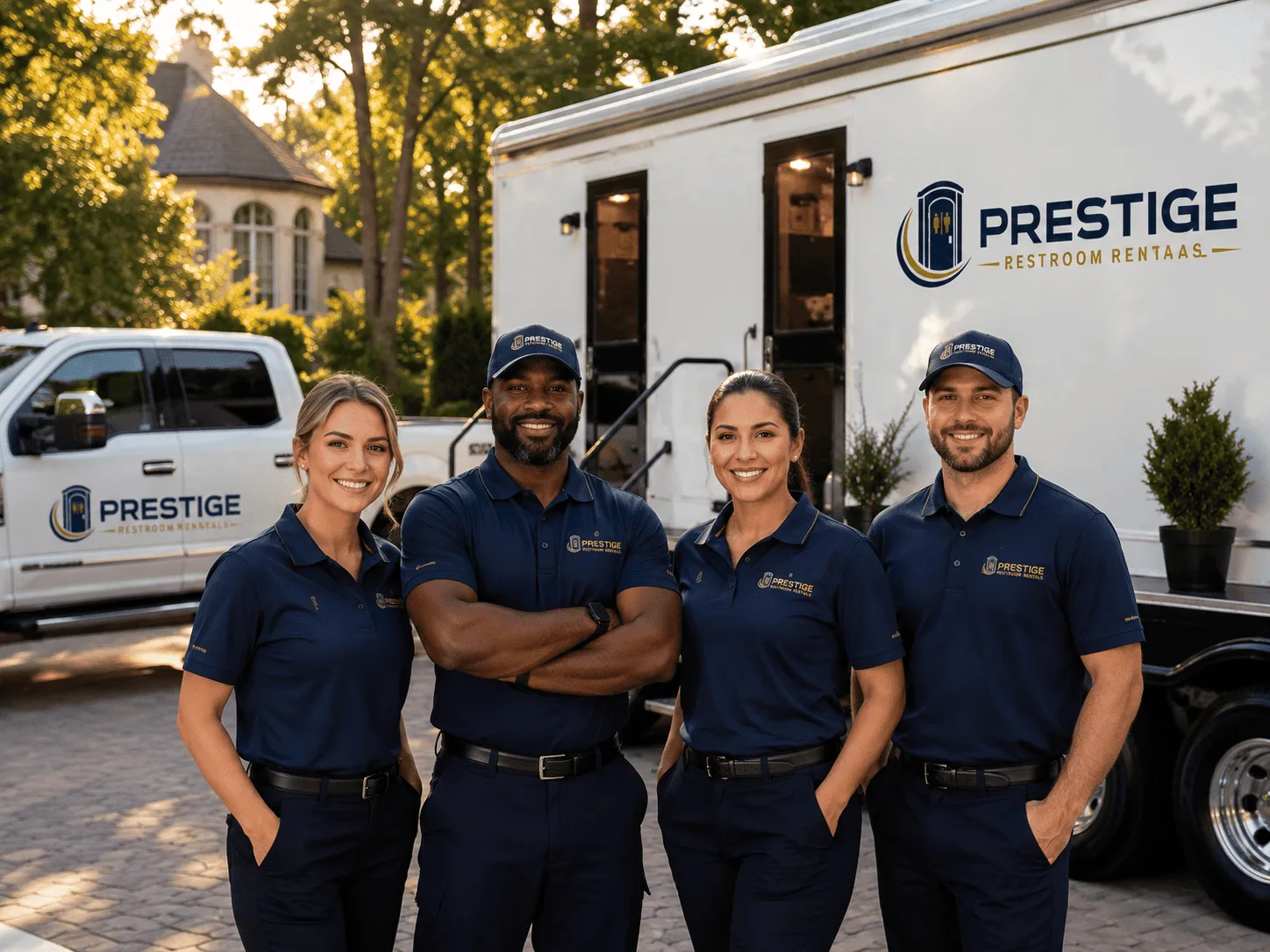 Trusted Luxury Portable Restrooms company in Mendon, MI
